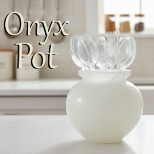 Onyx Pot (Size : 7.5 cm)