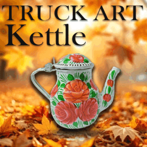 Truck Art Kettle (H-15cm)