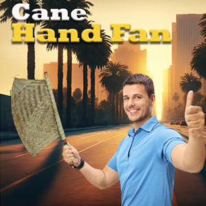 Cane Hand Fan