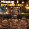 Wooden Dry Fruit Tray Size:(D-29cm) - Image 3