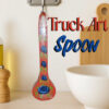 Front view of Truck Art Spoon