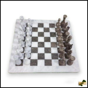 Handmade Onyx Chess Board Set Size 30 cm