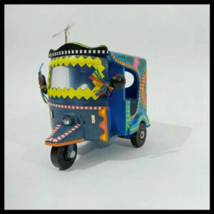 Truck Art Rickshaw (W-10cm:H-9cm)