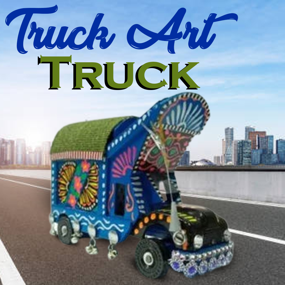 Truck Art Truck (W-15cm:H-10cm)