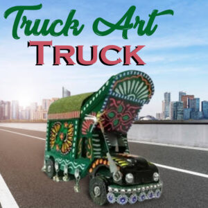 Truck Art Truck (W-15cm:H-10cm)