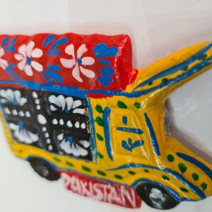 Fridge Magnet/Colorful Journeys: Pakistani Truck Art Fridge Magnet