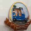 Fridge Magnet/Colorful Ride: Pakistani Rickshaw Art Fridge Magnet - Image 4