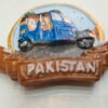 Fridge Magnet/Colorful Ride: Pakistani Rickshaw Art Fridge Magnet - Image 12