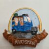 Fridge Magnet/Colorful Ride: Pakistani Rickshaw Art Fridge Magnet - Image 8