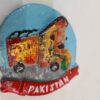 Fridge Magnet/Art on Wheels: Pakistani Truck Artistry Fridge Magnet - Image 2