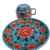 Hand-Painted Truck Art Tea Cup and Saucer Set - Image 5