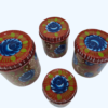 Authentic Pakistani Truck Art Masala Box Set - Colorful Spice Storage - Image 5