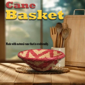 Cane Basket/Cane Bowl/Cane Fruit Basket/Kitchen Decor/Pakistani Handcraft