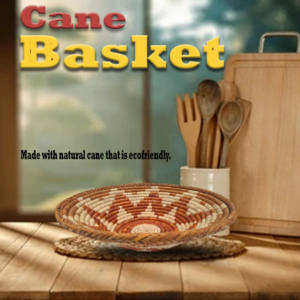 Cane Basket/Cane Bowl/Cane Fruit Basket/Kitchen Decor/Pakistani Handcraft