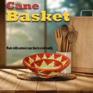 Cane Basket/Cane Bowl/Cane Fruit Basket/Kitchen Decor/Pakistani Handcraft