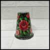 Truck Art Glass/Pakistani Hand painted Glass (2 Piece Set) (Size: H:11cmXD:9cm) - Image 4