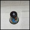 Truck Art Glass/Pakistani Hand painted Glass (2 Piece Set) (Size: H:11cmXD:9cm) - Image 6