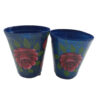 Truck Art Glass/Pakistani Hand painted Glass (2 Piece Set) (Size: H:11cmXD:9cm) - Image 5