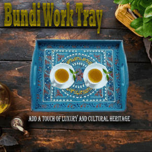 Bundi work tray size: length : 37cm width : 30cm