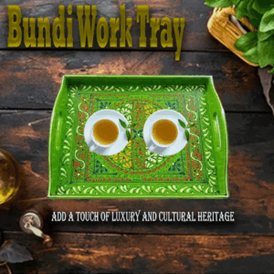 Bundi work tray size: length : 37cm width : 30cm