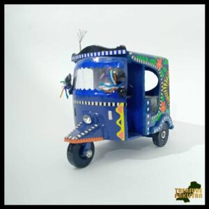 Truck Art Rickshaw (W-10cm:H-9cm)