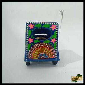 Truck Art Rickshaw (W-10cm:H-9cm)