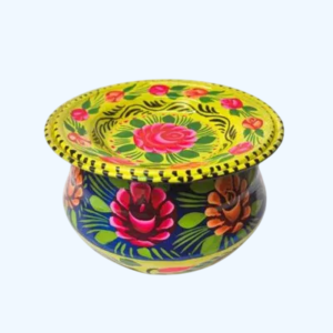 Truck Art Pot With Plate