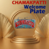 Handcrafted Chamakpatti Welcome Plate | Vibrant Truck Art Decor for Home & Events - Image 2