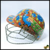 Pakistani Truck Art Cricket Helmet – Hand-Painted Traditional Helmet for Home Decor & Gifts