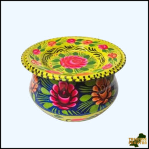 Truck Art Pot With Plate