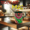 Vibrant Hand-Painted Truck Art Mug – Traditional Pakistani Bundi Work Design – Unique Artisan Gift - Image 2