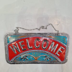 Handcrafted Chamakpatti Welcome Plate | Vibrant Truck Art Decor for Home & Events