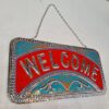 Handcrafted Chamakpatti Welcome Plate | Vibrant Truck Art Decor for Home & Events - Image 9
