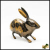 Handmade Brass Rabbit (15 cm)