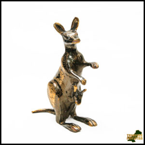 Handmade Brass Kangaroo (20 cm)