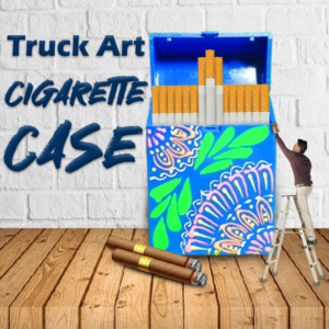 Truck Art Cigarette Case – Handcrafted Pakistani Design for Stylish Storage