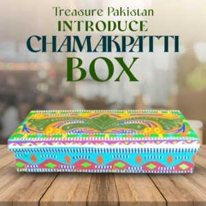 Chamakpatti Box (Size-H:8.6cm,W:3.2cm)