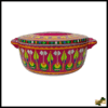 Colorful Pakistani Chamakpatti Hotpot | Traditional Art Decor for Kitchen