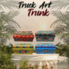 Truck Art Trunk – Handcrafted Storage Chest (39x18x25 cm) with Traditional Pakistani Design - Image 3