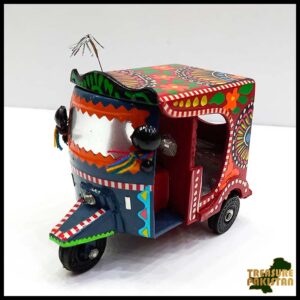 Truck Art Rickshaw (W-10cm:H-9cm)