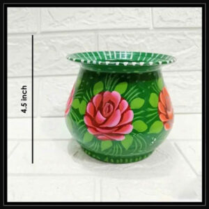 Truck Art Mutki – Hand-Painted Decorative Pot (11.5cm) | Traditional Pakistani Art for Home Décor & Gifts