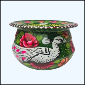 Truck Art Pot With Plate