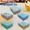 Chamakpatti Box: Real Truck Art Design for Storage and Decoration (W-20, H-14 cm) - Image 3