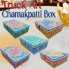 Chamakpatti Box: Real Truck Art Design for Storage and Decoration (W-27, H-19 cm) - Image 3