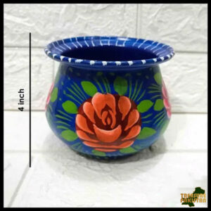 Truck Art Mutki – Hand-Painted Decorative Pot (10cm) | Traditional Pakistani Art for Home Décor & Gifts