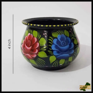 Truck Art Mutki – Hand-Painted Decorative Pot (10cm) | Traditional Pakistani Art for Home Décor & Gifts