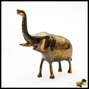 Brass Elephant (Size:15 cm)