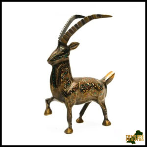 Brass Markhor (Size:20 cm)