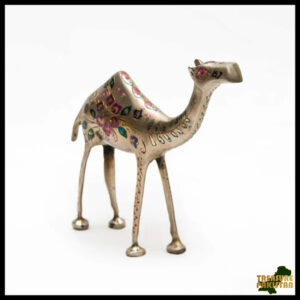 Handmade Brass Camel Figurine (15cm) – Stunning Home Decor & Collectible Craft