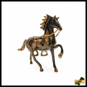 Brass Horse (Size: 20 cm)